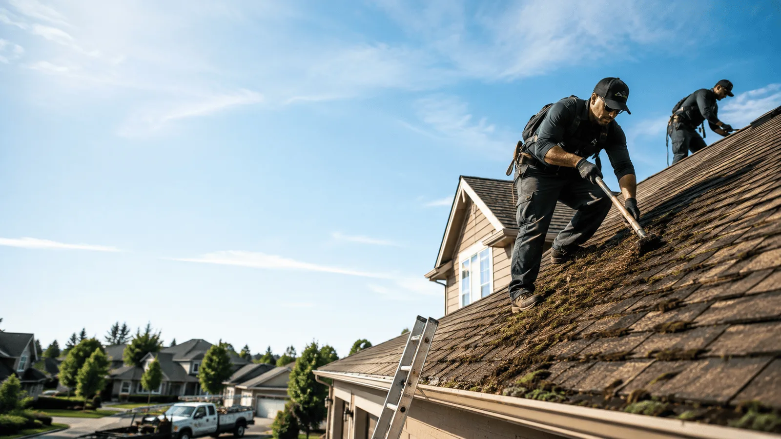 Roof Moss Removal in Luling, TX near me